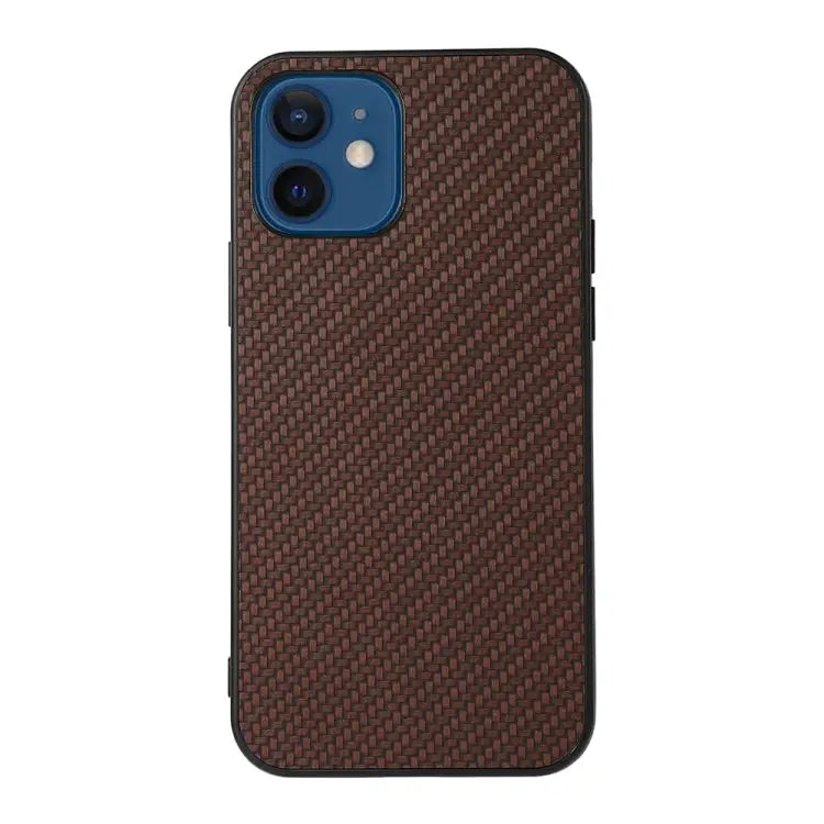 Carbon Fiber Skin PU + PC + TPU Shockprof Protective Case For iPhone 11 For iPhone 11 Pro For iPhone 11 Pro Max