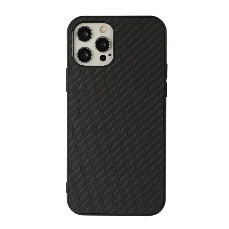 Carbon Fiber Skin PU + PC + TPU Shockprof Protective Case For iPhone 11 For iPhone 11 Pro For iPhone 11 Pro Max