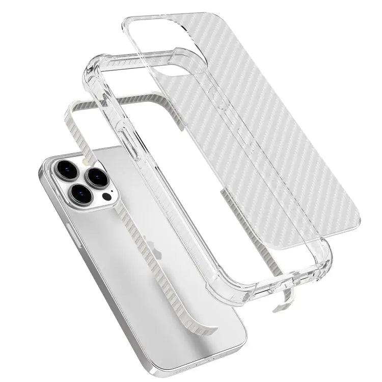 Carbon Fiber Texture Four-corner Shockproof Phone Case For iPhone 13 Pro Max For iPhone 13 Pro For iPhone 13 For iPhone