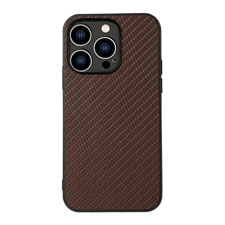 Carbon Fiber Texture Phone Case For iPhone 14 For iPhone 14 Plus For iPhone 14 Pro For iPhone 14 Pro Max - For iPhone