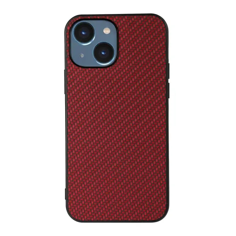 Carbon Fiber Texture Phone Case For iPhone 14 For iPhone 14 Plus For iPhone 14 Pro For iPhone 14 Pro Max - For iPhone