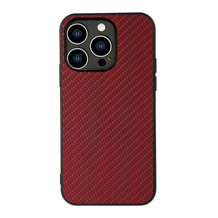 Carbon Fiber Texture Phone Case For iPhone 14 For iPhone 14 Plus For iPhone 14 Pro For iPhone 14 Pro Max - For iPhone
