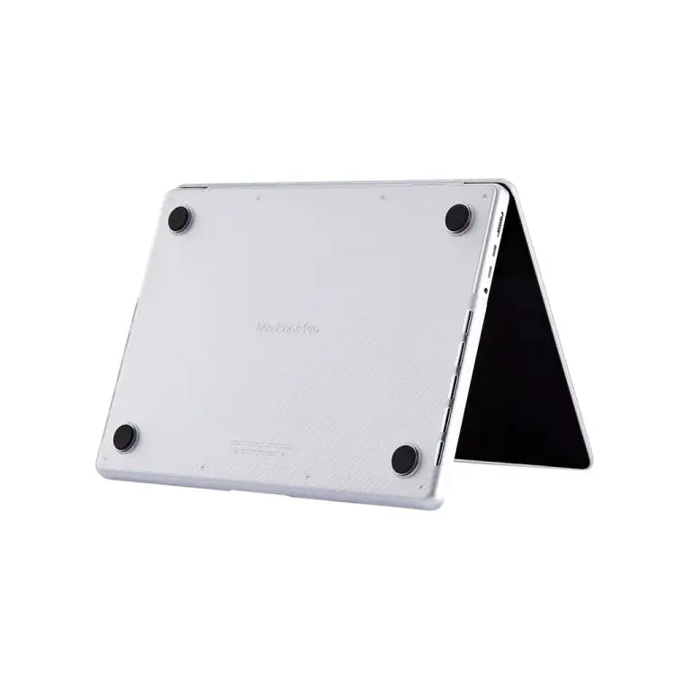 Carbon Fiber Textured Plastic Laptop Protective Case For MacBook Air 13.3 inch A1932 / A2179 / A2337 For MacBook Pro