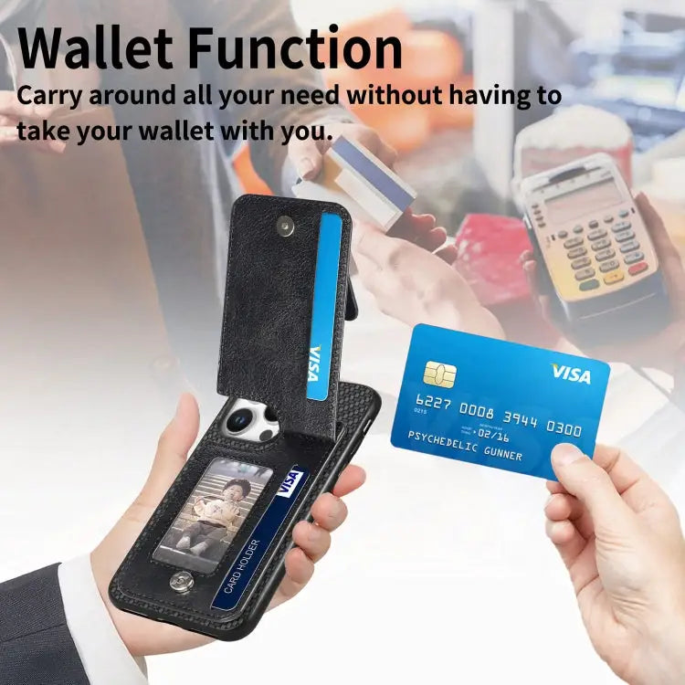 Carbon Fiber Vertical Flip Zipper Phone Case For iPhone 16 For iPhone 15 Pro Max For iPhone 15 Pro For iPhone 15 Plus