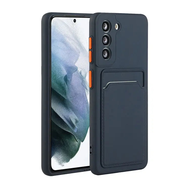 Card Slot Design Shockproof TPU Phone Case For Samsung Galaxy S22 5G For Samsung Galaxy S22+ 5G - For Samsung Galaxy