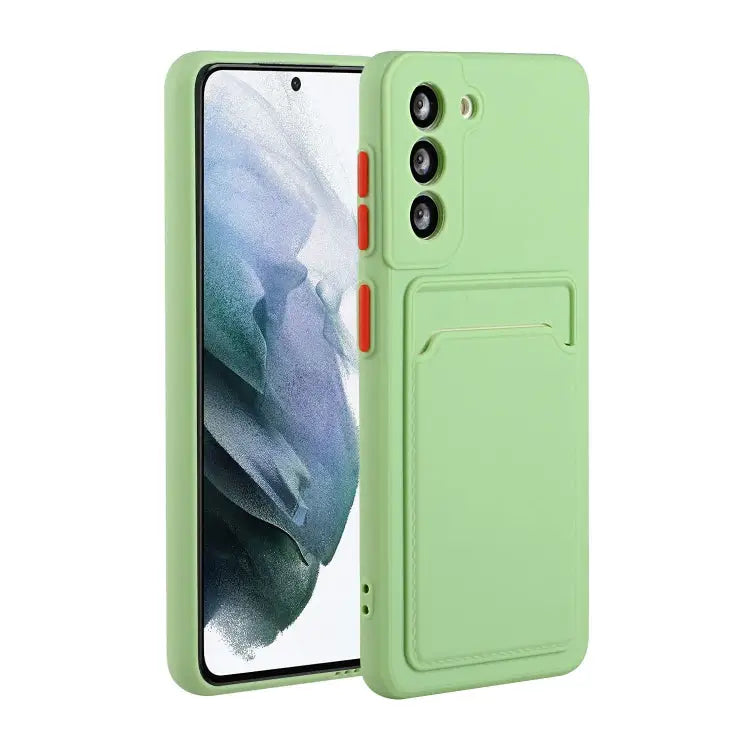 Card Slot Design Shockproof TPU Phone Case For Samsung Galaxy S22 5G For Samsung Galaxy S22+ 5G - For Samsung Galaxy