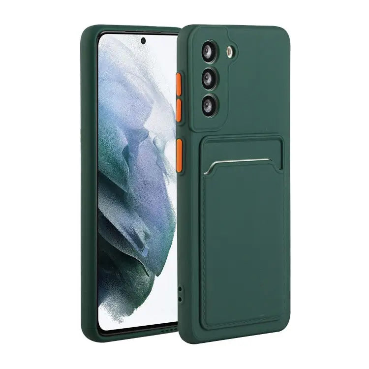Card Slot Design Shockproof TPU Phone Case For Samsung Galaxy S22 5G For Samsung Galaxy S22+ 5G - For Samsung Galaxy