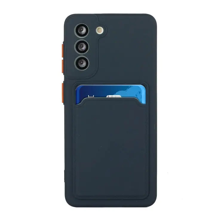 Card Slot Design Shockproof TPU Phone Case For Samsung Galaxy S22 5G For Samsung Galaxy S22+ 5G - Samsung Accessories