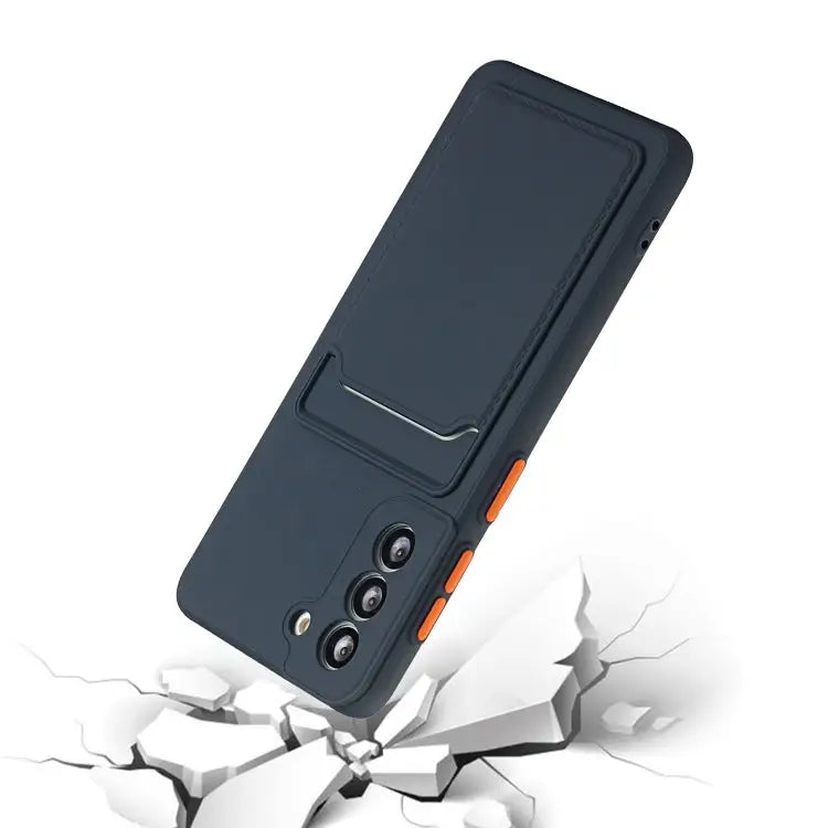 Card Slot Design Shockproof TPU Phone Case For Samsung Galaxy S22 5G For Samsung Galaxy S22+ 5G - Samsung Accessories
