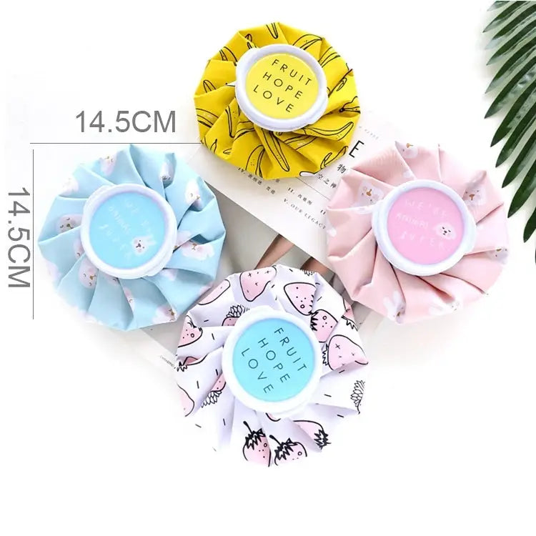 Cartoon Exercise Injury Ice Bag Hot Cold Therapy Pack Random Color Delivery