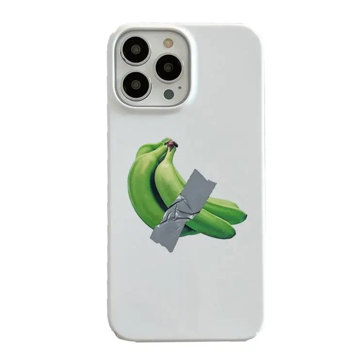 Cartoon Film Craft Hard PC Phone Case For iPhone 14 Pro - For iPhone 14 Pro / Banana - Apple Accessories