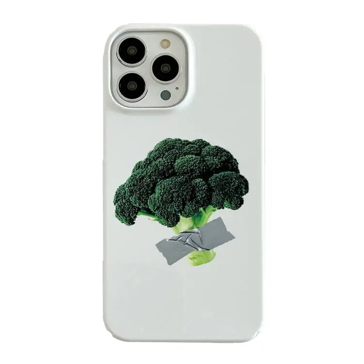 Cartoon Film Craft Hard PC Phone Case For iPhone 14 Pro - For iPhone 14 Pro / Broccoli - Apple Accessories