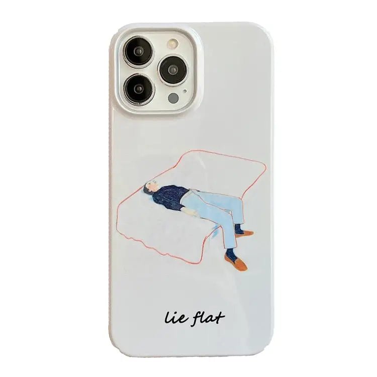 Cartoon Film Craft Hard PC Phone Case For iPhone 14 Pro - For iPhone 14 Pro / Lie Flat - Apple Accessories