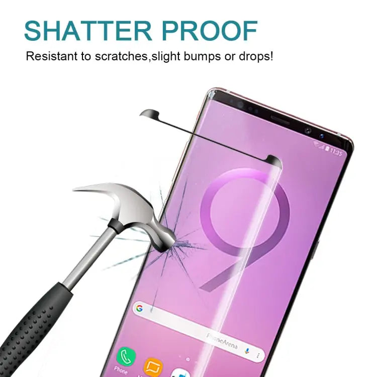 Case Friendly Edge Glue Tempered Glass Film for Galaxy Note 9 For Galaxy Note 9（1 PC） - For Galaxy Note 9（1 PC）