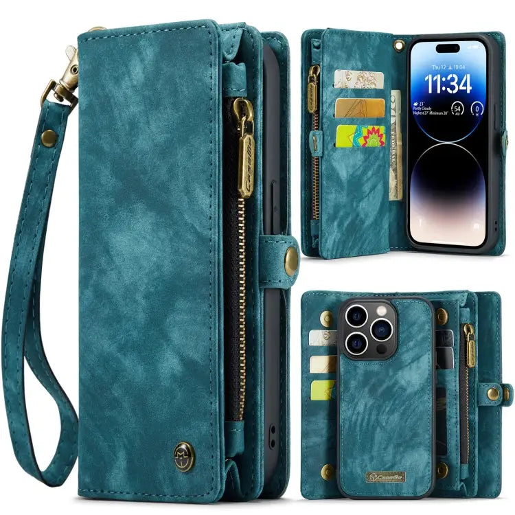 CaseMe 008 Detachable Multifunctional Leather Phone Case For iPhone 14 For iPhone 14 Plus For iPhone 14 Pro For iPhone
