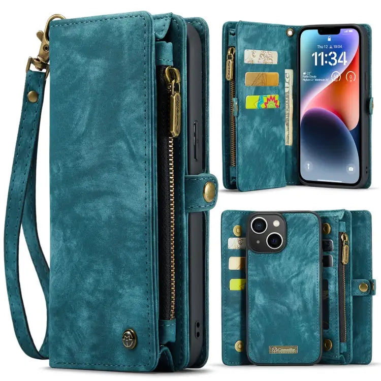 CaseMe 008 Detachable Multifunctional Leather Phone Case For iPhone 14 For iPhone 14 Plus For iPhone 14 Pro For iPhone