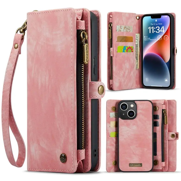 CaseMe 008 Detachable Multifunctional Leather Phone Case For iPhone 14 For iPhone 14 Plus For iPhone 14 Pro For iPhone