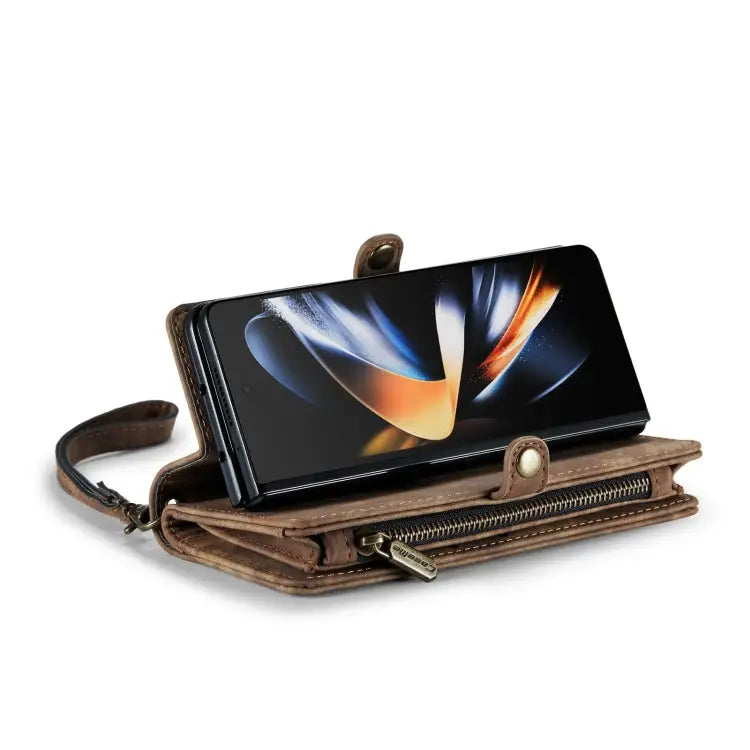 CaseMe 008 Detachable Multifunctional Leather Phone Case For Samsung Galaxy Z Fold4 - Samsung Accessories