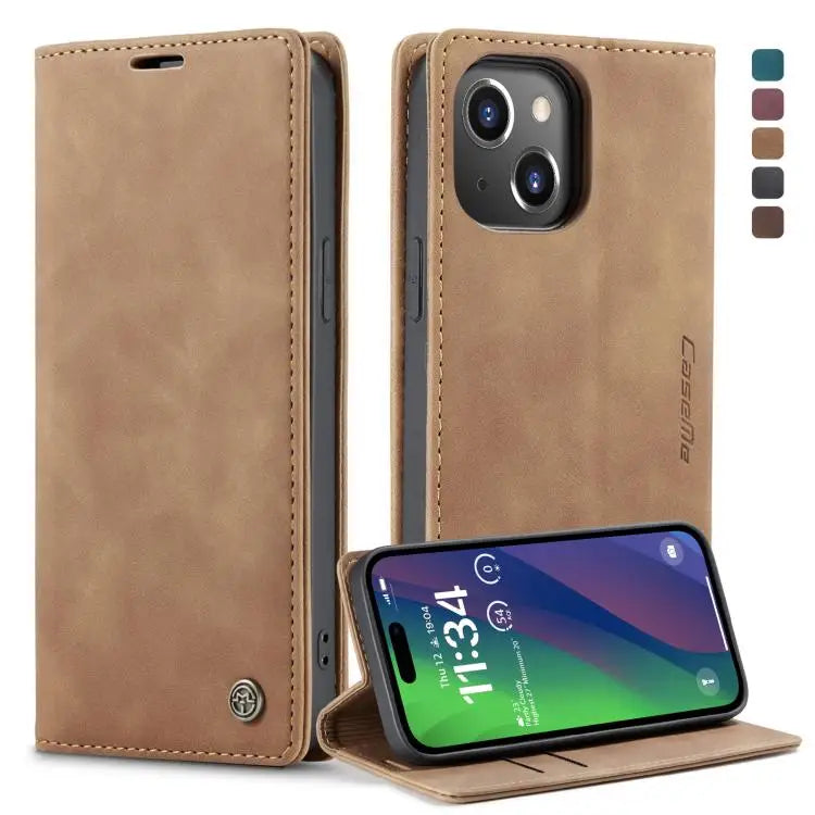 CaseMe 013 Multifunctional Horizontal Flip Leather Phone Case For iPhone 15 Pro Max For iPhone 15 Pro For iPhone 15