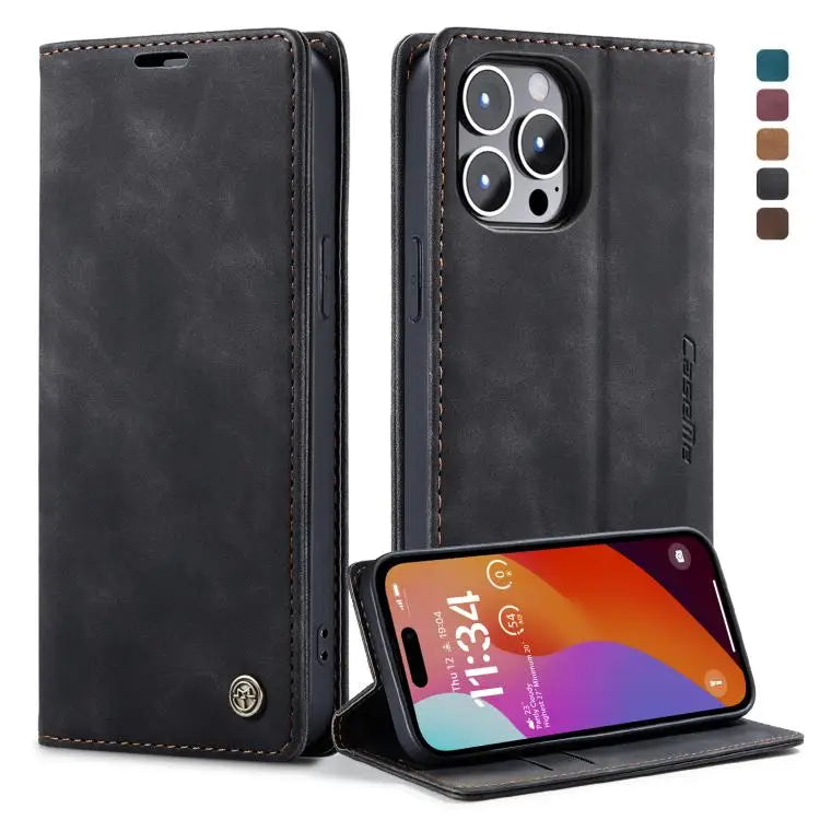 CaseMe 013 Multifunctional Horizontal Flip Leather Phone Case For iPhone 15 Pro Max For iPhone 15 Pro For iPhone 15