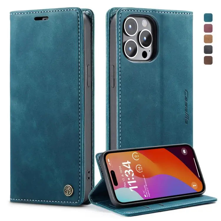 CaseMe 013 Multifunctional Horizontal Flip Leather Phone Case For iPhone 15 Pro Max For iPhone 15 Pro For iPhone 15