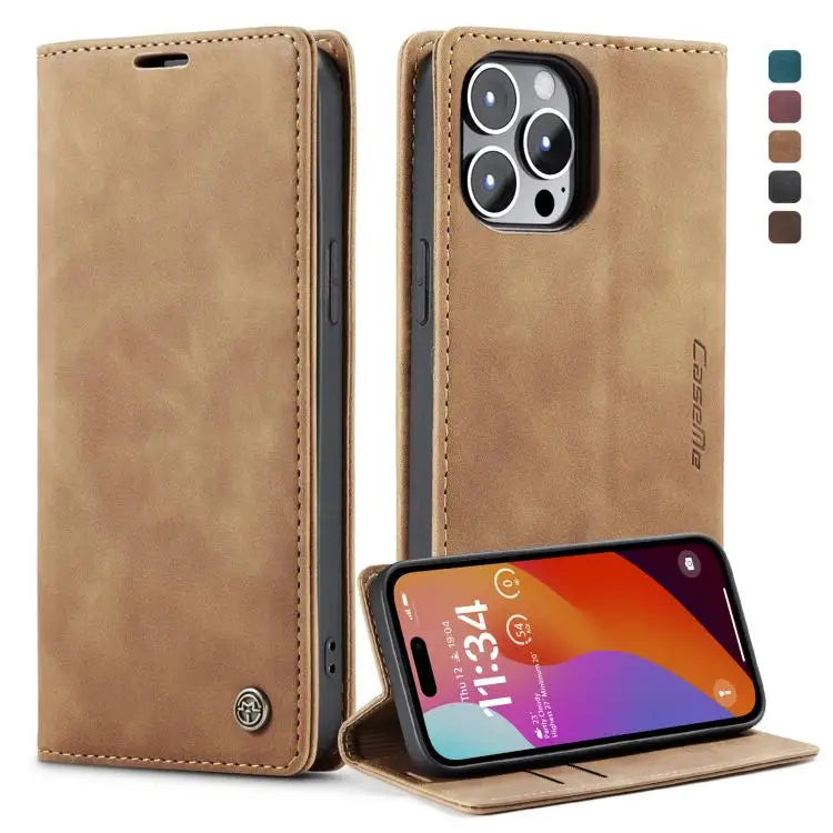 CaseMe 013 Multifunctional Horizontal Flip Leather Phone Case For iPhone 15 Pro Max For iPhone 15 Pro For iPhone 15