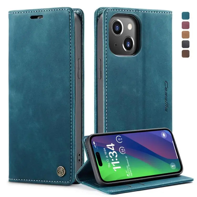 CaseMe 013 Multifunctional Horizontal Flip Leather Phone Case For iPhone 15 Pro Max For iPhone 15 Pro For iPhone 15