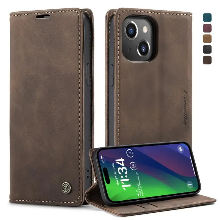 CaseMe 013 Multifunctional Horizontal Flip Leather Phone Case For iPhone 15 Pro Max For iPhone 15 Pro For iPhone 15