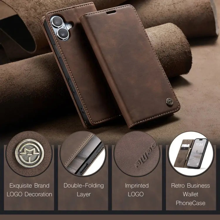 CaseMe 013 Multifunctional Horizontal Flip Leather Phone Case - Apple Accessories