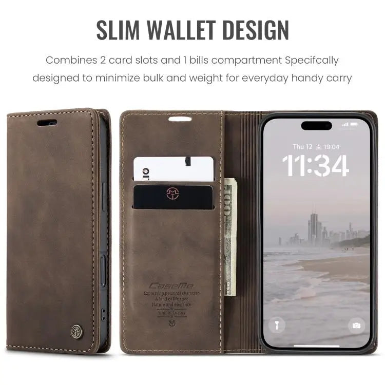 CaseMe 013 Multifunctional Horizontal Flip Leather Phone Case - Apple Accessories
