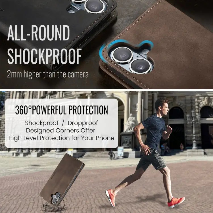 CaseMe 013 Multifunctional Horizontal Flip Leather Phone Case - Apple Accessories