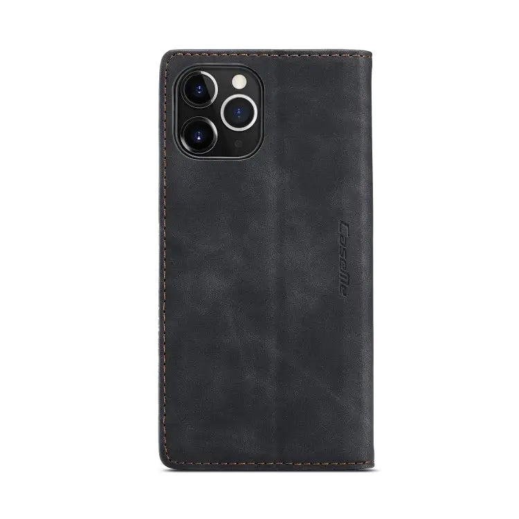 CaseMe-013 Multifunctional Retro Frosted Horizontal Flip Leather Case with Card Slot & Holder & Wallet For iPhone 12