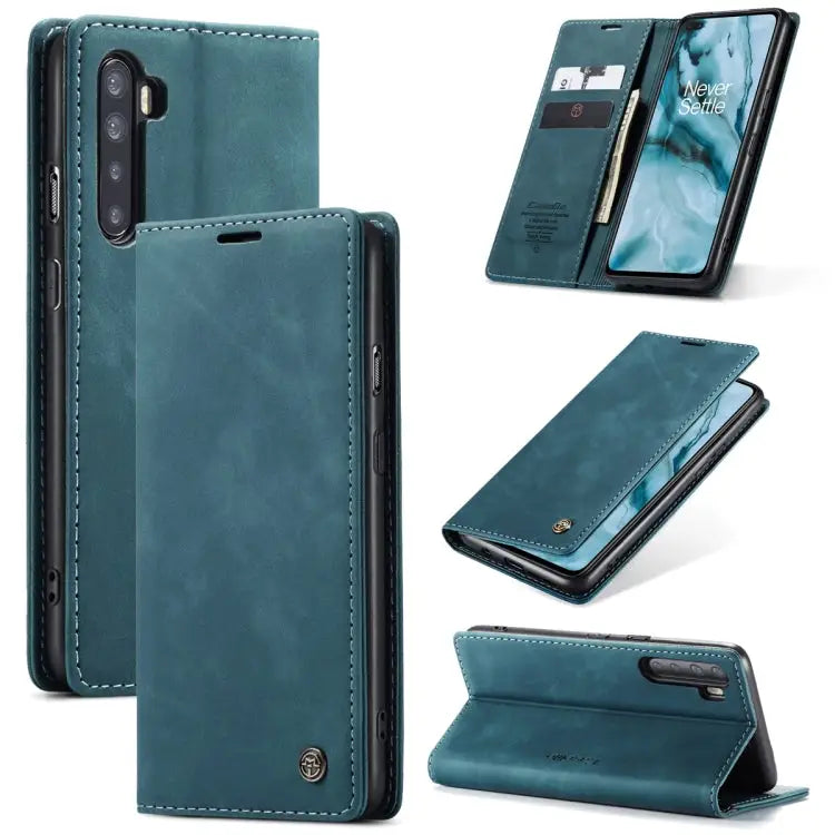 CaseMe-013 Multifunctional Retro Frosted Horizontal Flip Leather Case with Card Slot & Holder & Wallet For iPhone 12
