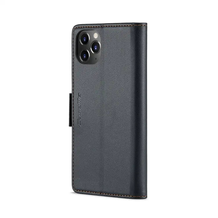 CaseMe 023 Butterfly Buckle Litchi Texture RFID Anti-theft Leather Phone Case For iPhone 11 Pro For iPhone 11 Pro Max
