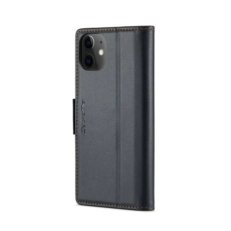 CaseMe 023 Butterfly Buckle Litchi Texture RFID Anti-theft Leather Phone Case For iPhone 12 / 12 Pro For iPhone 12 Pro