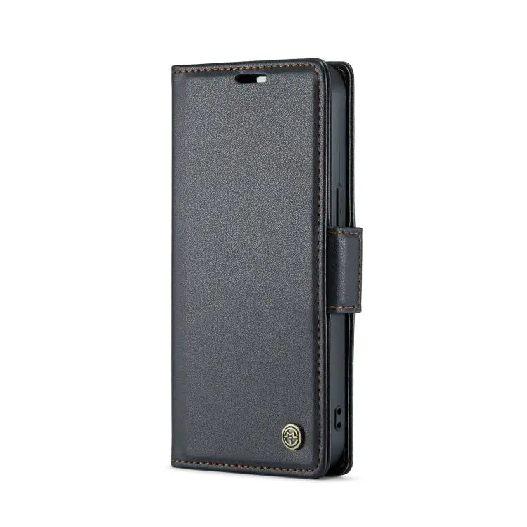 CaseMe 023 Butterfly Buckle Litchi Texture RFID Anti-theft Leather Phone Case For iPhone 13 For iPhone 13 mini