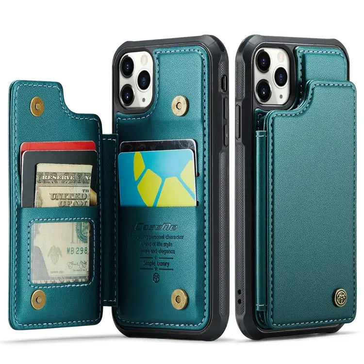 CaseMe C22 Card Slots Holder RFID Anti-theft Phone Case For iPhone 11 Pro For iPhone XS / X For iPhone XR For iPhone XS