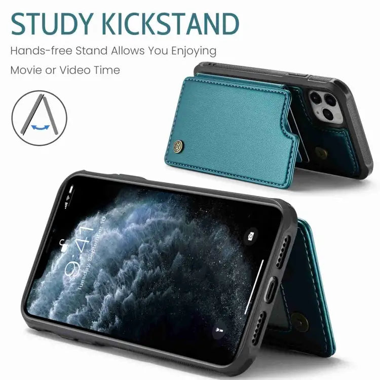 CaseMe C22 Card Slots Holder RFID Anti-theft Phone Case For iPhone 11 Pro For iPhone XS / X For iPhone XR For iPhone XS