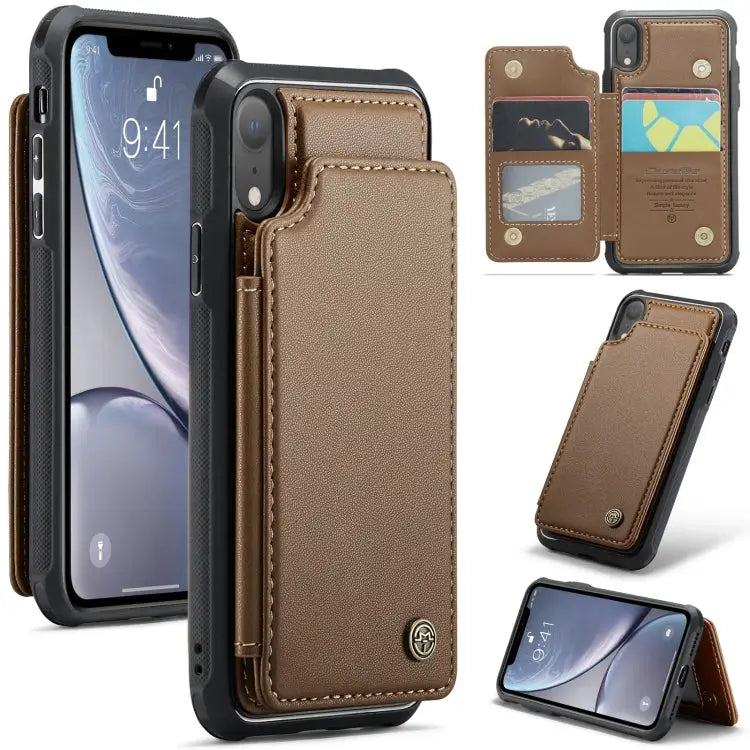 CaseMe C22 Card Slots Holder RFID Anti-theft Phone Case For iPhone 11 Pro For iPhone XS / X For iPhone XR For iPhone XS
