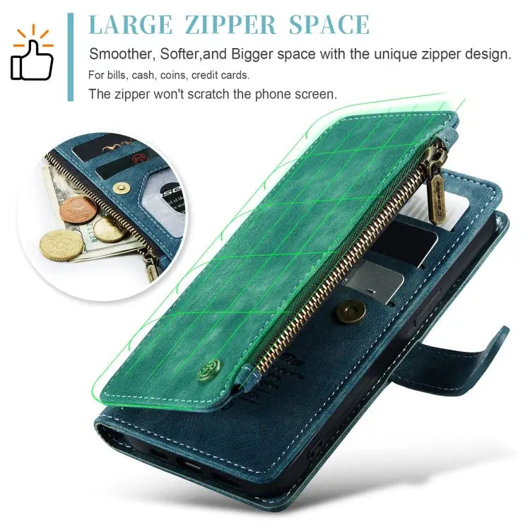 CaseMe C30 Multifunctional Leather Phone Case For iPhone 15 Pro Max For iPhone 15 Pro For iPhone 15 Plus For iPhone 15