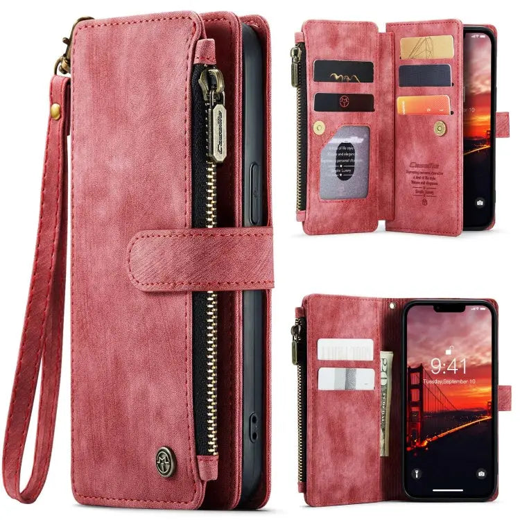 CaseMe C30 Multifunctional Leather Phone Case For iPhone 15 Pro Max For iPhone 15 Pro For iPhone 15 Plus For iPhone 15