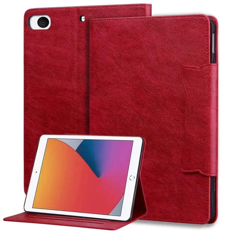 Cat Buckle Leather Smart Tablet Case For iPad 9 10.2 2021 / 8 2020 / 7 2019 For iPad mini 5 / 4 / 3 / 2 / 1 For iPad