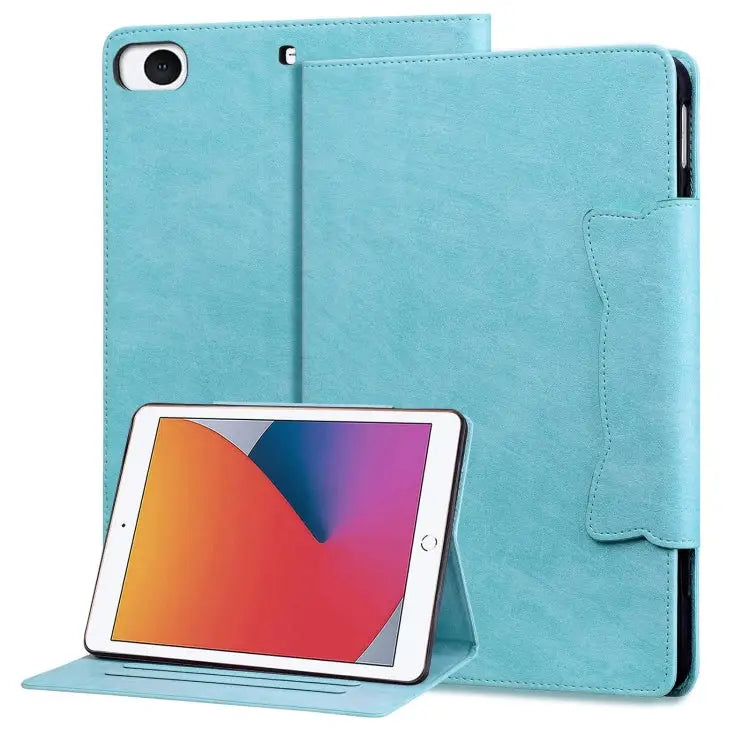 Cat Buckle Leather Smart Tablet Case For iPad 9 10.2 2021 / 8 2020 / 7 2019 For iPad mini 5 / 4 / 3 / 2 / 1 For iPad