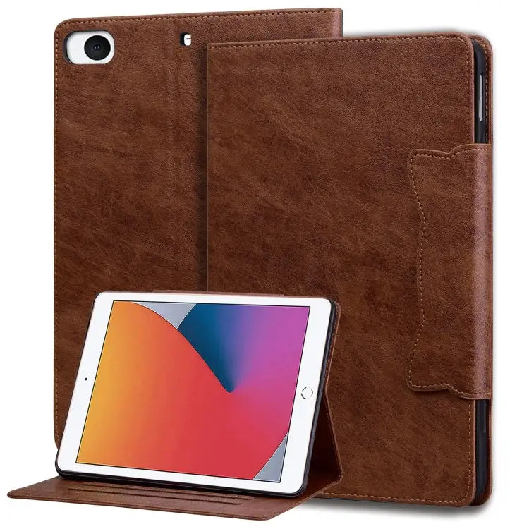 Cat Buckle Leather Smart Tablet Case For iPad 9 10.2 2021 / 8 2020 / 7 2019 For iPad mini 5 / 4 / 3 / 2 / 1 For iPad