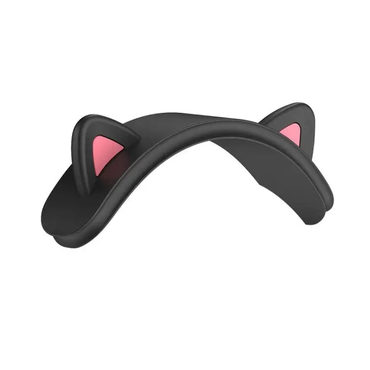 Cat-Ear Silicone Beam Cover For AirPods Max Black White
