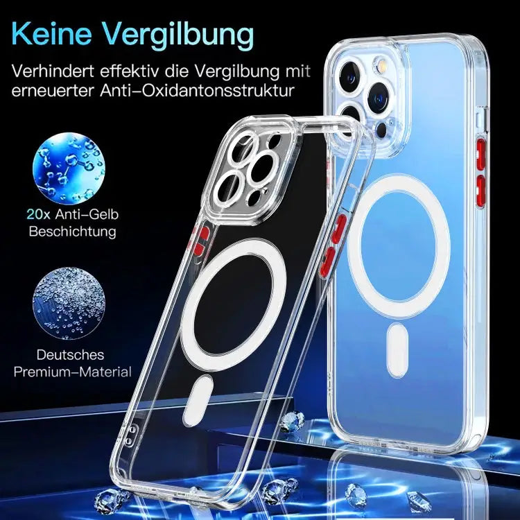 Cat-eye TPU + Acrylic Magsafe Phone Case For iPhone 12 Pro For iPhone 12 Pro Max For iPhone 11 For iPhone 11 Pro Max