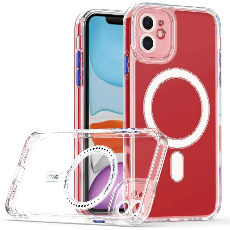 Cat-eye TPU + Acrylic Magsafe Phone Case For iPhone 12 Pro For iPhone 12 Pro Max For iPhone 11 For iPhone 11 Pro Max
