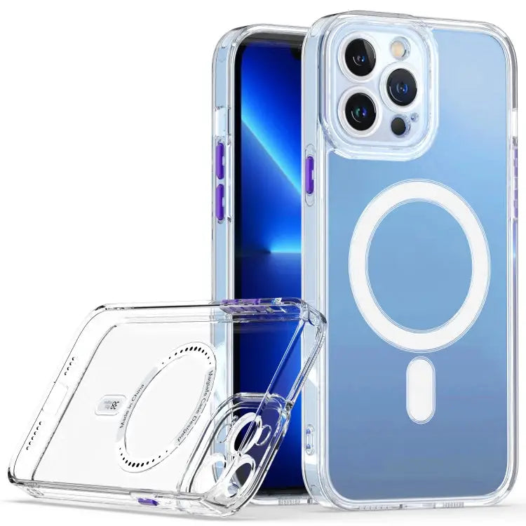 Cat-eye TPU + Acrylic Magsafe Phone Case For iPhone 12 Pro For iPhone 12 Pro Max For iPhone 11 For iPhone 11 Pro Max
