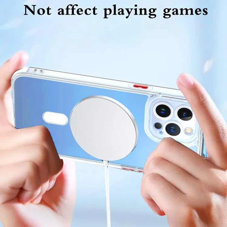Cat-eye TPU + Acrylic Magsafe Phone Case For iPhone 12 Pro For iPhone 12 Pro Max For iPhone 11 For iPhone 11 Pro Max