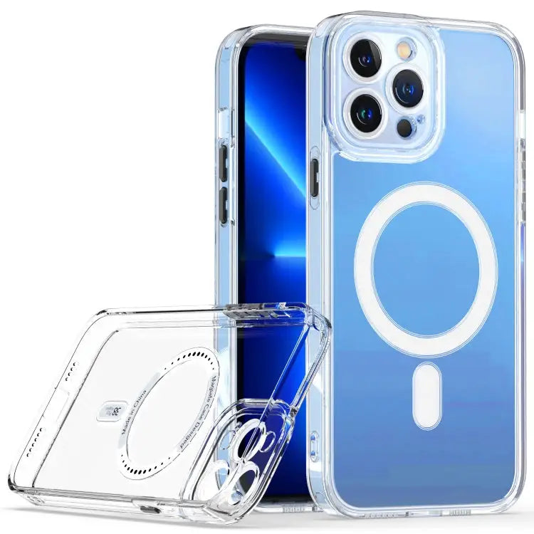 Cat-eye TPU + Acrylic Magsafe Phone Case For iPhone 12 Pro For iPhone 12 Pro Max For iPhone 11 For iPhone 11 Pro Max